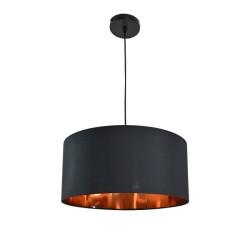 Lampara Colgante Decorativa Negra Deydin