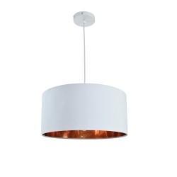 Lampara Colgante Decorativa Blanca Deydin
