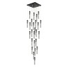 Candil Colgante 25 Luces Negro
