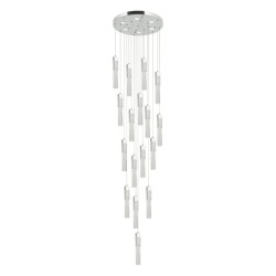 Candil Colgante 17 Luces Cromado