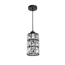 Lampara Colgante Cristal Poligonal