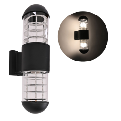 Lampara Arbotante Doral 2 Luces Led Exterior