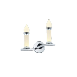Lampara Arbotante Vela 2 Luces