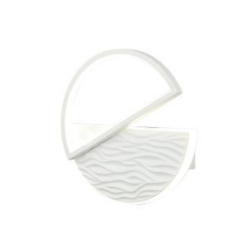 Arbotante Circular Blanco