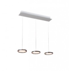 Lámpara Colgante Minimalista, 24w 3 luces 1
