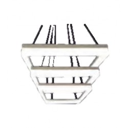 Lampara colgante Minimalista 128W