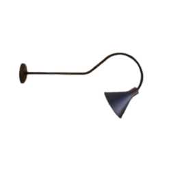 Wall Washer Cono Pintura Dorado o Cobre