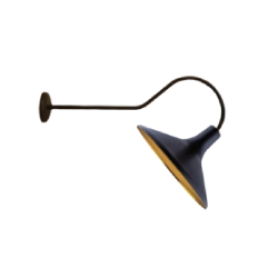 Wall Washer Marina Pintura Con Dorado O Cobre