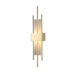 Arbotante Minimalista Doble Barra Con Lineas LED Neutro