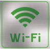 Letrero Wi-Fi Chico Verde