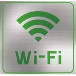 Letrero Wi-Fi Chico Verde