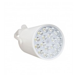 Lámpara riel cilindro de 18W Luz blanca