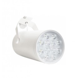 Lámpara riel cilindro de 12W Luz Càlida