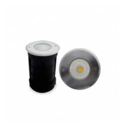 Foco Empotrado Piso 10 Watts, Luz Càlida