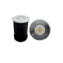 Foco Empotrado Piso 7 Watts, Luz Càlida