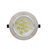 Plafon Empotrado Circular 12 luces Luz Calida