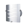 Lampara Arbotante Platino s/luz Masterfan