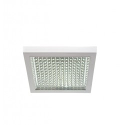 Plafón cuadrado de LED´s