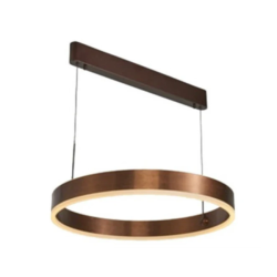 Lampara Colgante Angola GD-B205-1S/Café