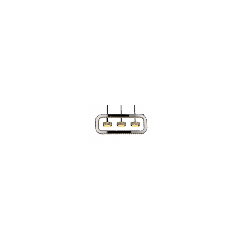 Lampara Colgante Skopei 3 Luces Borde