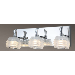 Lampara Arbotante Zircon 3 Luces Iidsa-Blanco