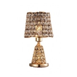 Lampara de Mesa Strass  Bella Grande IIDSA Dorado