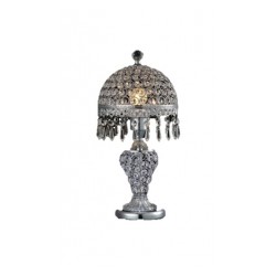Lampara de Mesa Strass Gloria IIDSA Plateado