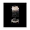 Lampara colgante Kristal 7 luces