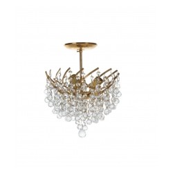Candil strass esferas