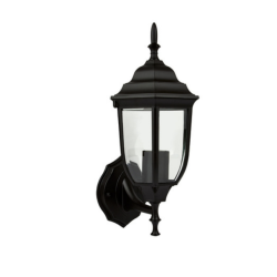 Lampara Arbotante Salermo Negro