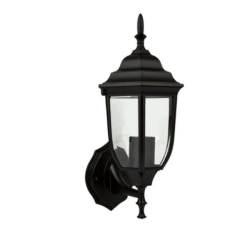 Lampara Arbotante Salermo Negro