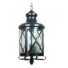 Lampara colgante San Luis 4 luces Negro