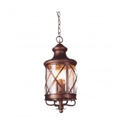 Lampara colgante San Luis 4 luces Cafe