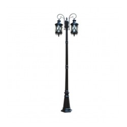 Farol San Luis 6 luces Negro