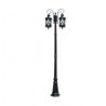 Farol San Luis 6 luces Negro