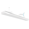 Gabinente Flotante Aluminio Led