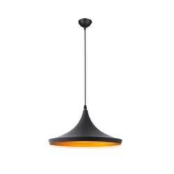 Lamapara Colgante Malta Negra | Iluminación Estilo