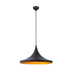 Lamapara Colgante Malta Negra | Iluminación Estilo