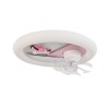 Lampara de techo infantil con ventilador