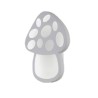 Lampara Arbotante Hongo Blanco-Negro